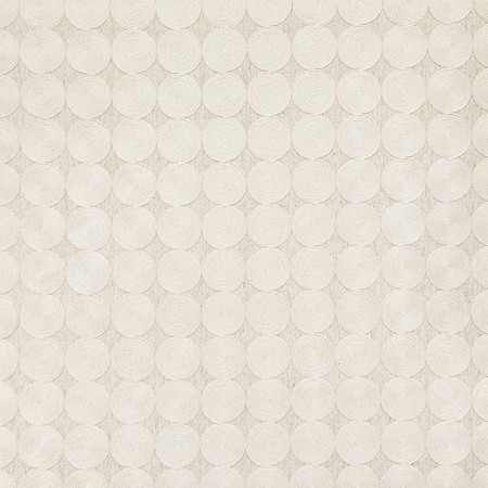 Clockwise Linen by Carole Fabric Shape Shifter Base: 47% Poly, 23% Cotton, 15% Linen Embr: 100% Poly India 4 5/8" V, 4 5/8" H 51.5" - Fabric Carolina -